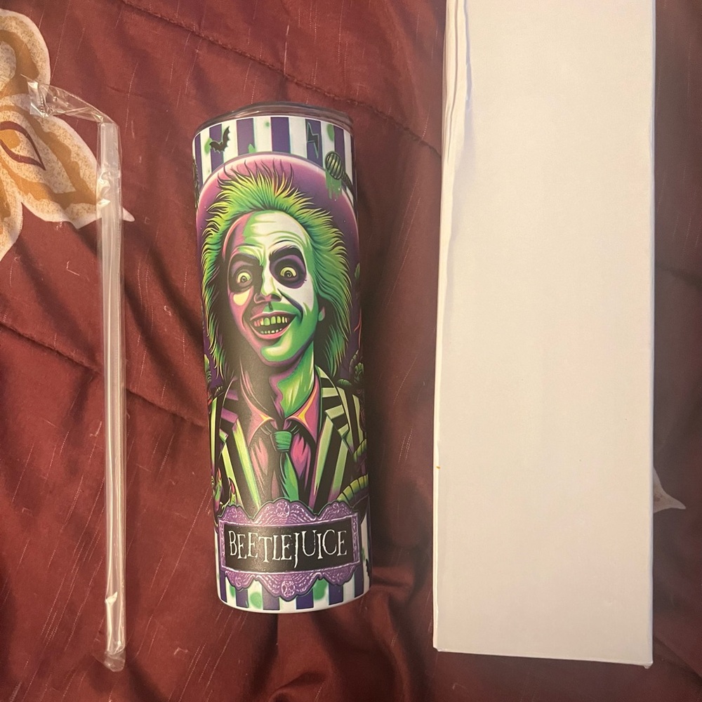 Beetlejuice Tumbler
